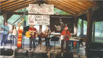  ?? CONTRIBUTE­D PHOTOS ?? More than a dozen bluegrass bands will play at this weekend’s Coke Ovens Bluegrass Festival.