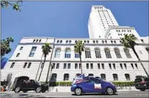  ?? Frederic J. Brown AFP/Getty Images ?? LOS ANGELES City Hall in 2020.