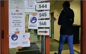  ??  ?? Les électeurs retournero­nt voter dans neuf communes de la métropole.