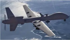  ?? ?? Spy in the sky: US drones are supplying Kyiv with intelligen­ce
