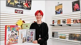  ?? PHOTOS BY JASON VORHEES/THE TELEGRAPH ?? Chase Kiernan is founder and manager of Macon K-Pop. Her parents handle the financial aspect, with plans to teach her that so she can take that over when she’s 18.