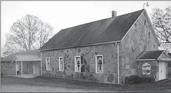  ?? COURTESY PHOTO ?? Spring Creek Missionary Baptist Church in Springdale recently celebrated its 160th anniversar­y. The church sanctuary — which remains in use today — “was built on a rise above the creek in 1889,” a church history reads.