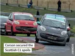  ?? ?? Corson secured the Scottish C1 spoils