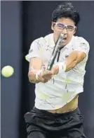  ?? FOTO: EFE ?? Hyeon Chung, rival hoy de Rafa Nadal