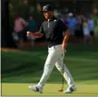  ?? KEVIN C. COX — GETTY IMAGES ?? Xander Schauffele, above, erased Wyndham Clark's 4-shot lead to take a 1-stroke edge at The Players.