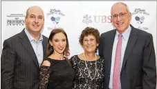  ?? PHOTOS BY ESTEBAN PARCHUC ?? Gala chairs Todd and Debra Barron with honoree Marcia Weber and her husband Scott.