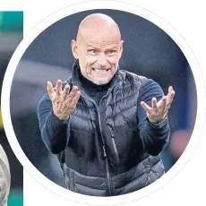  ??  ?? John Kennedy has hit back at Norway manager, Stale Solbakken (right)