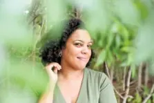  ?? AP PHOTO/BRYNN ANDERSON ?? Charisse Davis poses for a portrait in July in Marietta, Ga. Davis was recently elected the only Black woman on the Cobb County School Board.