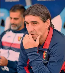  ?? LAPRESSE ?? Ivan Juric, 42 anni, allenatore croato del Genoa, ex Crotone