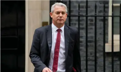  ?? ?? The environmen­t department says Steve Barclay has recused himself over the approval decision. Photograph: Kirsty Wiggleswor­th/AP