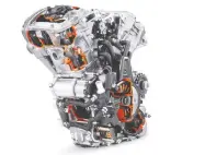  ??  ?? The Pan America's 1250 Revolution Max engine seems like 60 degrees of V-twin goodness