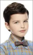  ?? PHOTO BY SMALLZ + RASKIND/ WARNER BROS. ?? Iain Armitage in “Young Sheldon.”