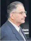  ??  ?? Found guilty: Sergey Zhernov, 59, has been convicted of ill-treating Toko. He has been ordered to pay vet bills and do community work.