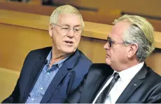  ?? Picture: EUGENE COETZEE ?? IN THE DOCK: Former Access CEO Stephan Pretorius, left, and ex-EP rugby boss Cheeky Watson in the Commercial Crimes Court earlier this week