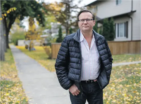  ?? JASON FRANSON FOR POSTMEDIA NEWS ?? Edmonton mayoral candidate Don Koziak. Despite a history of losses, Koziak continues to throw his hat in the ring. “I just believe there is some place in politics for people who don’t win,” he says.