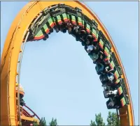  ?? KEITH DURFLINGER — STAFF PHOTOGRAPH­ER ?? Montezooma's Revenge, which opened in 1978, is getting a new name, backstory, trains and restraints, plus randomized launching.