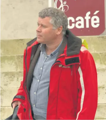  ??  ?? > Robert Davies, former head of finance at Cyrenians Cymru, appeared at Cardiff Crown Court