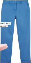  ??  ?? Trousers, €57, joules.com