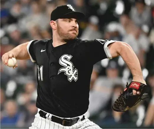  ?? JAMIE SABAU/GETTY IMAGES ?? Liam Hendriks says the White Sox are approachin­g a critical stretch. Starting Monday, they’ll play 15 games in 14 days against AL Central teams.