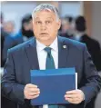  ?? FOTO: B. DOPPAGNE/IMAGO ?? In der Kritik: Ungarns Premiermin­ister Viktor Orbán.