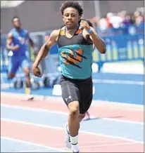  ?? SUBMITTED PHOTO ?? Westlake High School senior sprinter Thomas Alcorn signed his national letter of intent on May 17 to the University of Houston to run for the men’s track and field team. Alcorn captured his second straight Class 2A outdoor state crown in the 400-meter...