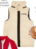  ??  ?? GILET, £226.80, P.E Nation