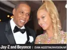  ?? | EVAN AGOSTINI/ INVISION/ AP ?? Jay- Z and Beyonce