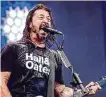  ?? Al Wagner/Invision ?? Dave Grohl and the Foo Fighters will headline the 2023 Outside Lands music festival in August.