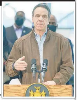  ??  ?? The state Assembly Judiciary Committee will begin an impeachmen­t investigat­ion into scandals surroundin­g Gov. Cuomo after Speaker Carl Heastie gave his OK on Thursday.