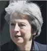  ??  ?? THERESA MAY: Played down Boris Johnson’s latest outburst.