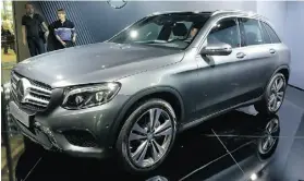  ?? Photos: Lesley Wimbush/Driving ?? Sleek, clean lines on Mercedes’ GLC replace the boxy look of the GLK.