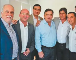  ?? FOTOS CEDOC PERFIL ?? EL HOMBRE DE NEGRI. Carasso, el intendente de General Cabrera, y
candidato de Negri.