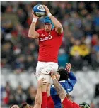  ?? AP ?? Wales and lock Justin Tipuric will be no pushovers for England in Cardiff next weekend.