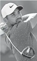  ?? AP ?? Jason Day tees off on the 10th hole during Friday’s second round of the Houston Open golf tournament in Houston.