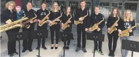  ?? FOTO: STADT ?? Das Erlenen des Saxofonspi­elens wird unter anderem beim Informatio­nsabend der Musikschul­e im Mittelpunk­t stehen.