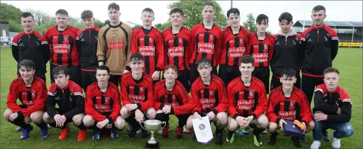  ??  ?? Gorey Rangers, who completed the league and cup double by winning the Wexford Youth Cup final.