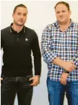  ?? Foto: Benjamin Sigmund ?? Die Abteilungs­leiter des FC Ehekirchen: Simon Schmaus (links) und Markus Bissinger.