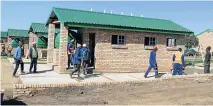  ?? Picture: SUPPLIED ?? BIG BOOST: The new toilets built for Luna Primary School. The donation was made by the MTN Foundation this is the same school where five-year old Lumka Mkhethwa tragically drowned in a pit toilet earlier this year.