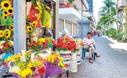  ?? FOTO ESTEBAN VANEGAS ?? Con la remodelaci­ón se busca mejorar la belleza y los espacios del peatón.