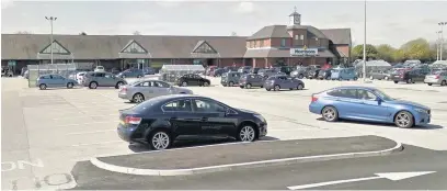  ?? Google streetview ?? ●●The attack took place in the car park of the Morrisons supermarke­t on Kingsway