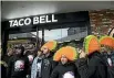  ??  ?? Five more Taco Bell stores will be opened in New Zealand this year.