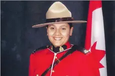  ?? RCMP/THE CANADIAN PRESS ?? RCMP Const. Sarah Beckett, 32, died in 2016 after a pickup truck driven by Kenneth Fenton ran a red light in Langford and slammed into her cruiser. Beckett’s family is unhappy with the sentence Fenton received on Friday.