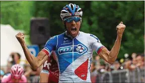  ??  ?? Richie Porte (en h.) et Thibaut Pinot devraient animer ce 104e Tour de France.