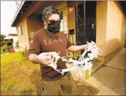  ?? Al Seib Los Angeles Times ?? JOSE GONZALEZ, 64, who has cancer, lives within the cleanup zone surroundin­g the closed Exide plant.