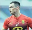  ?? | Backpagepi­x ?? JESSE Kriel.