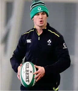  ??  ?? Figurehead: Ireland captain Johnny Sexton yesterday