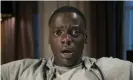  ??  ?? Daniel Kaluuya as the unfortunat­e dinner guest in Jordan Peele’s Get Out, 2017. Photograph: photo:/Universal Pictures