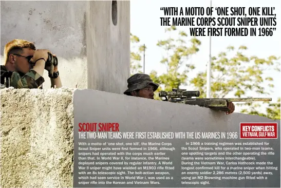 Marine Sniper Made Corps' Longest Kill Shot With Machine Gun