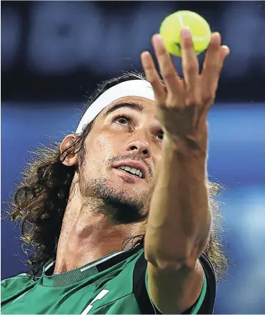  ?? Picture: Getty Images ?? SA tennis player Lloyd Harris has had a dream week in Dubai.