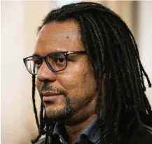  ?? Odd Andersen - 23.out.17/AFP ?? Colson Whitehead, autor de ‘The Undergroun­d Railroad’